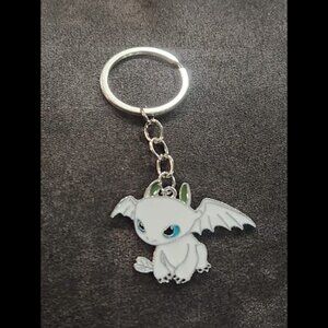 Luna Dragon Enamel Fantasy Pin